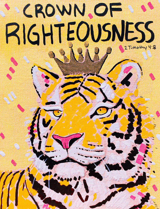 "Crown Of Righteousness" (9x7 in)